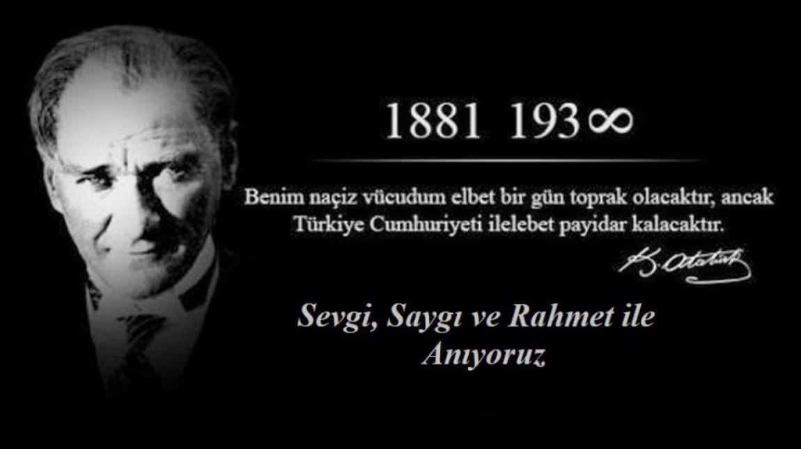 10 KASIM ATATÜRK'Ü ANMA PROGRAMI